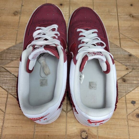 Nike Air Force 1 '82 Varsity Pack Mens Size 8.5 Hyper Team Red White 488298-606 - Picture 11 of 12